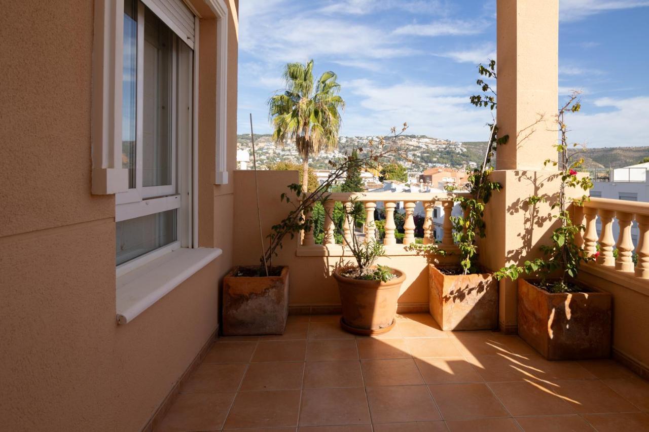 Javea Terraza + Piscina + Vistas Al Mar Platja de Larenal Buitenkant foto