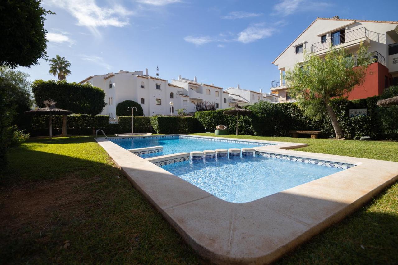 Javea Terraza + Piscina + Vistas Al Mar Platja de Larenal Buitenkant foto