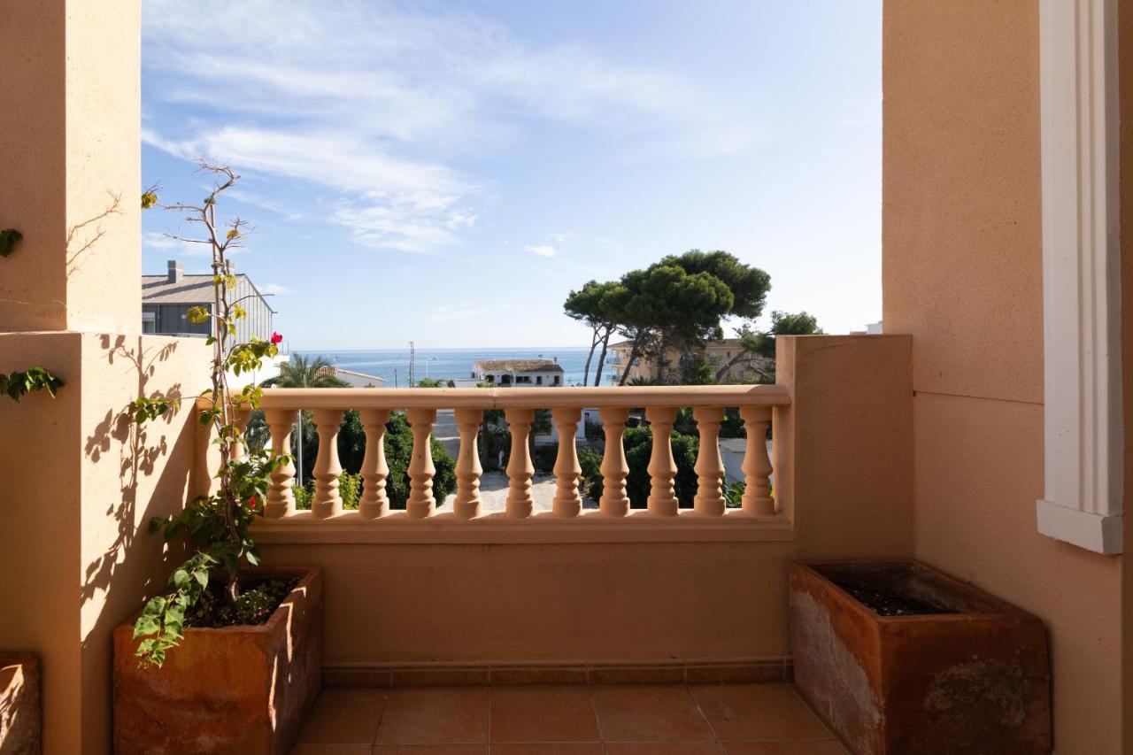 Javea Terraza + Piscina + Vistas Al Mar Platja de Larenal Buitenkant foto