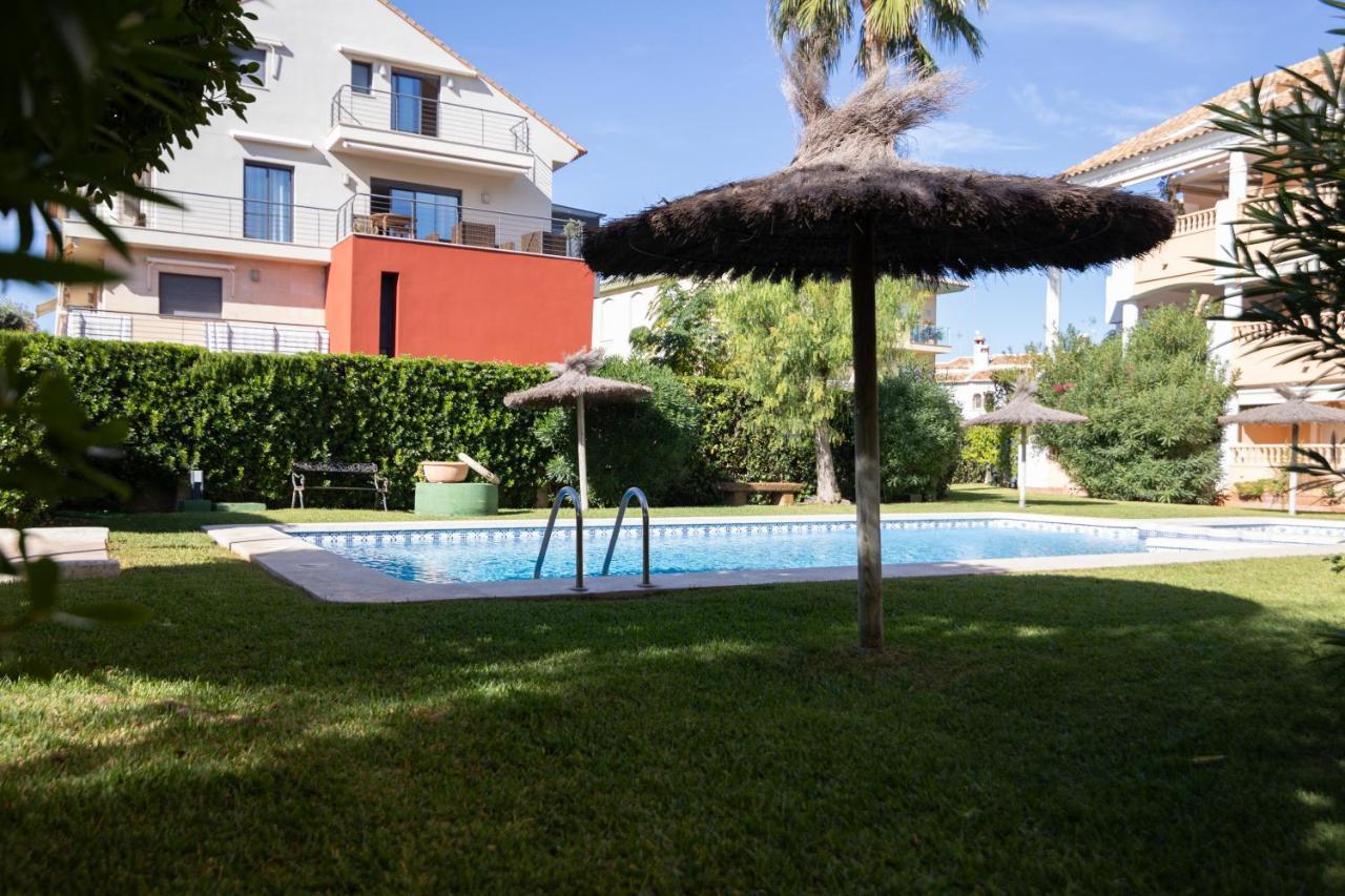 Javea Terraza + Piscina + Vistas Al Mar Platja de Larenal Buitenkant foto