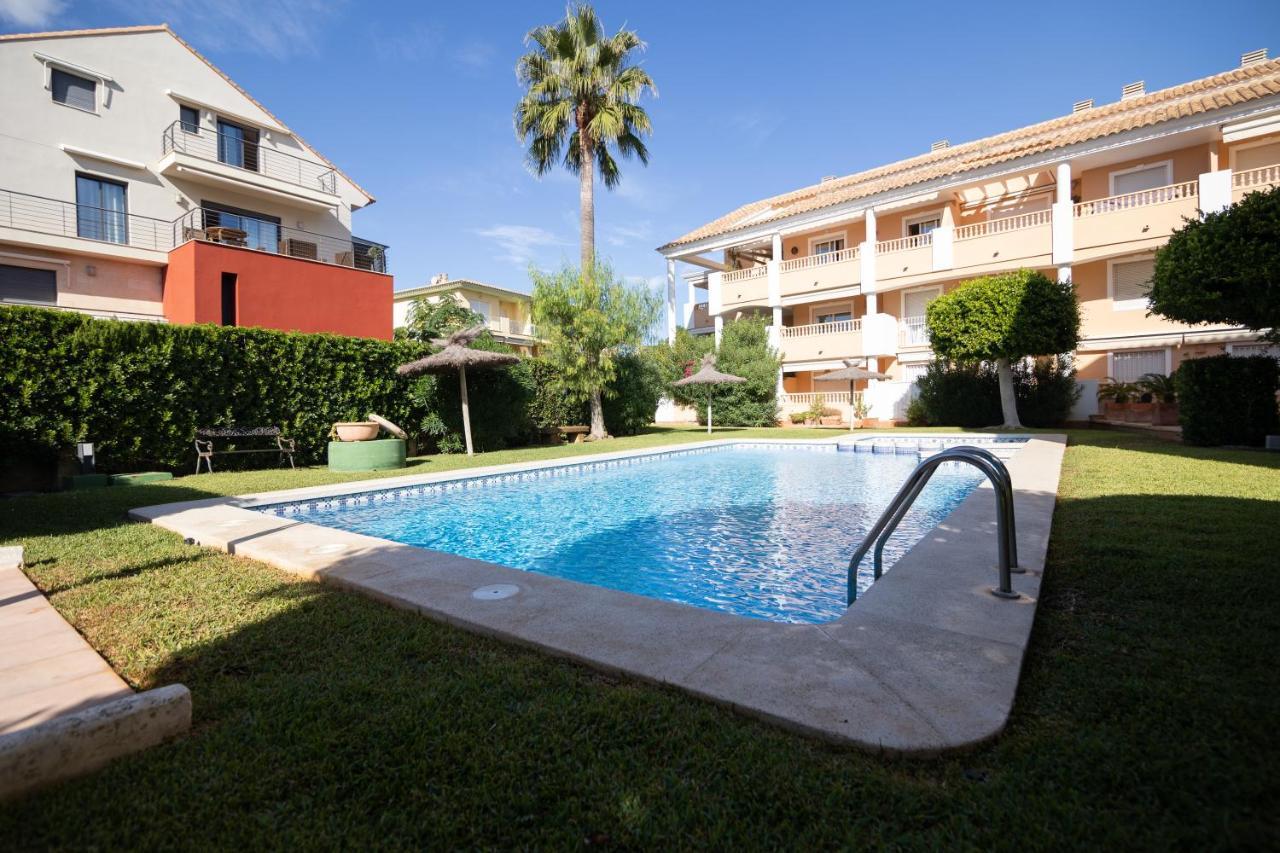 Javea Terraza + Piscina + Vistas Al Mar Platja de Larenal Buitenkant foto