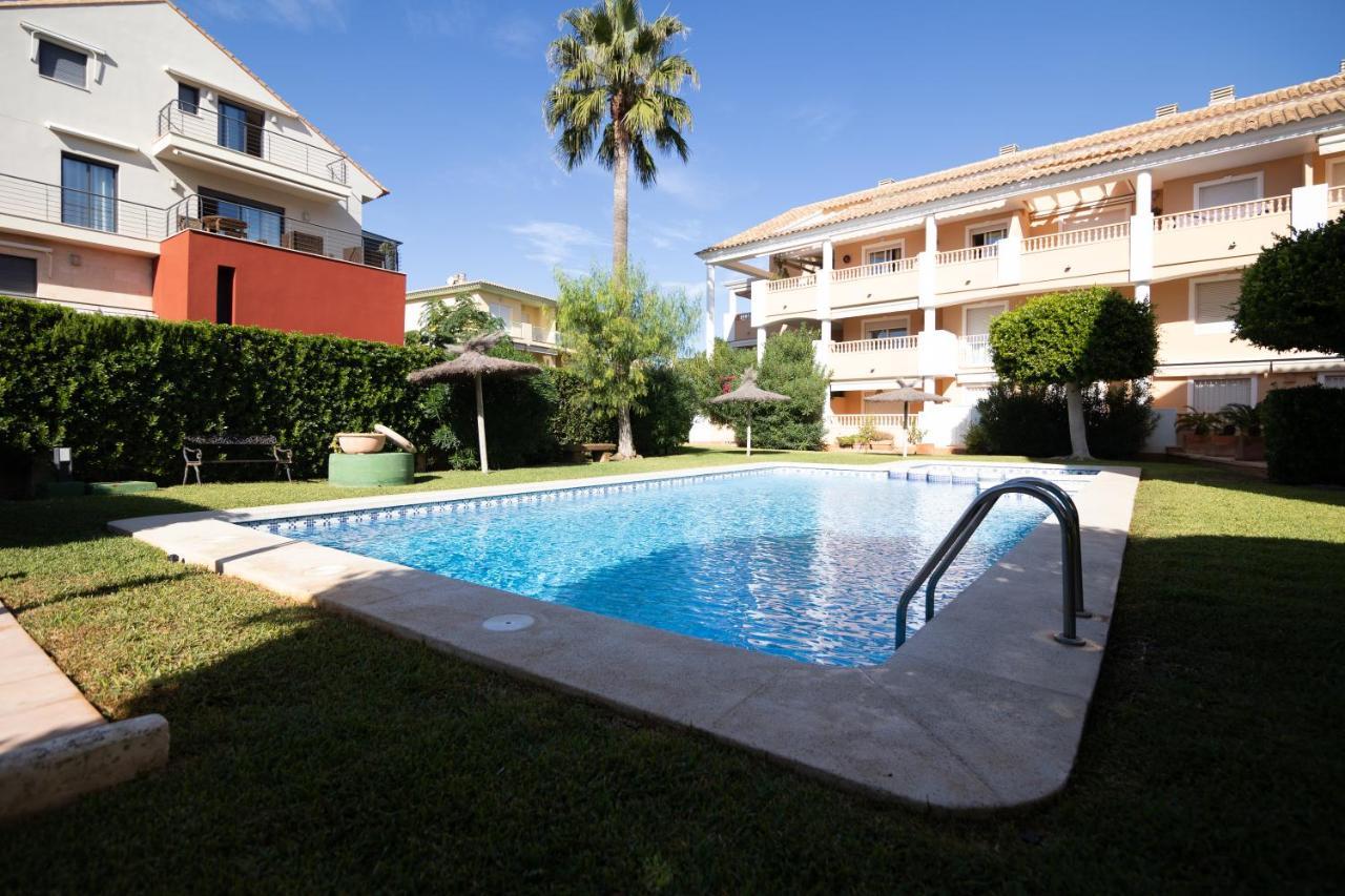 Javea Terraza + Piscina + Vistas Al Mar Platja de Larenal Buitenkant foto